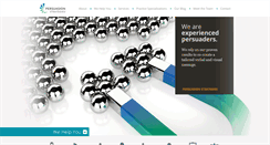 Desktop Screenshot of persuasionstrategies.com